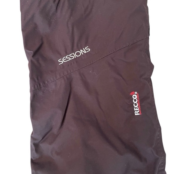 Sessions Ridge Series Snow Ski Snowboard Pants Cargo Brown - Size Small Woman’s - Picture 4 of 16